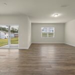 empty spacious living room